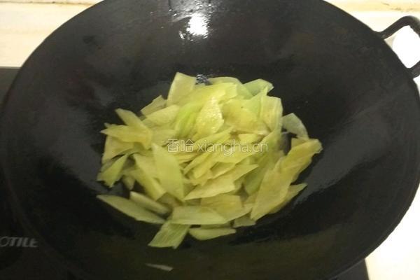 笋片蒜蓉虾的做法图解3