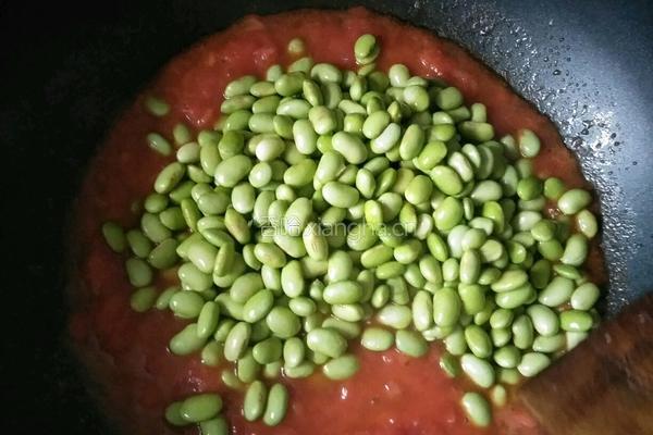 茄汁毛豆粒的做法图解6
