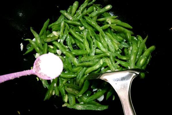 清炒四季豆的做法图解6