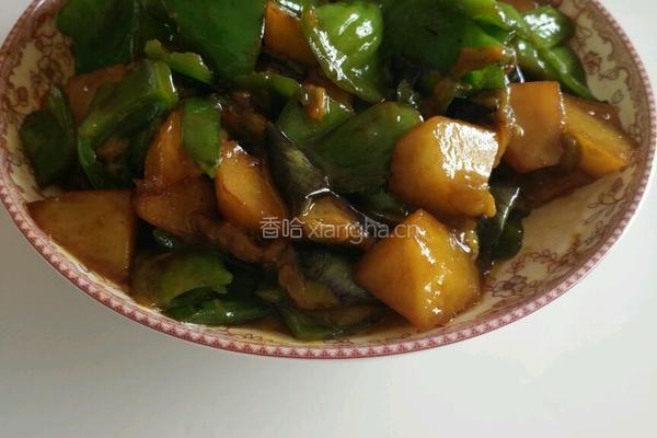 纯素地三鲜的做法图解5