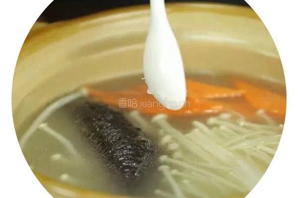 大骨海参汤的做法图解8