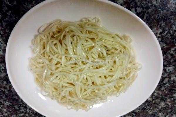芽菜小面的做法图解9