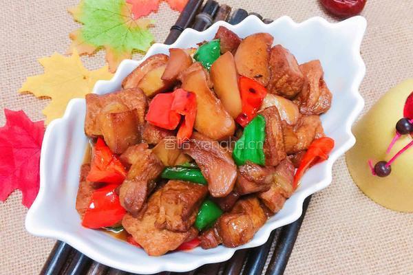 杏鲍菇红烧豆腐的做法图解12