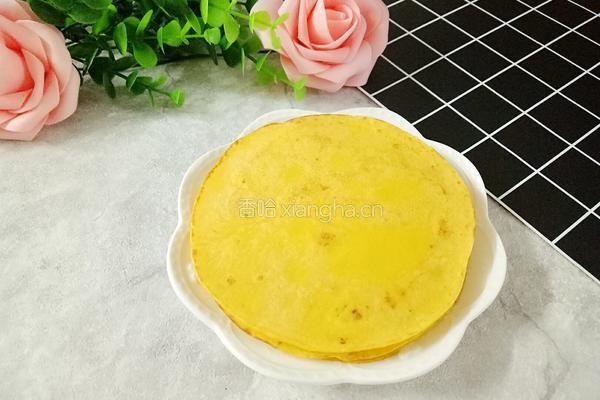 奶香南瓜面饼的做法图解2