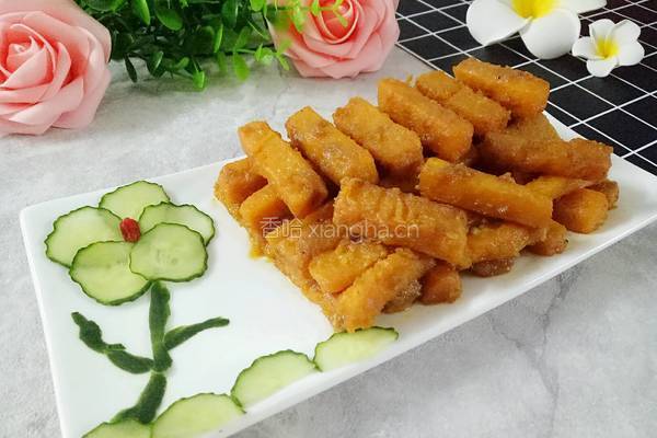 蛋黄焗南瓜的做法图解1