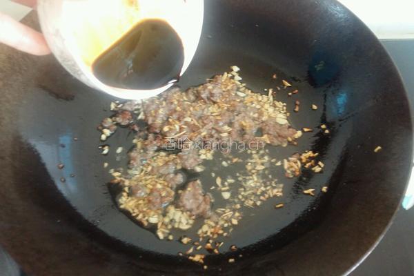 肉沫盖浇豆腐的做法图解6