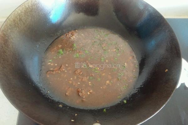 肉沫盖浇豆腐的做法图解8