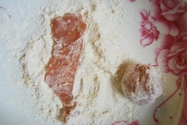 菠萝咕噜肉的做法图解4
