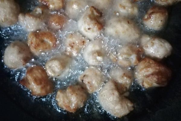 菠萝咕噜肉的做法图解6