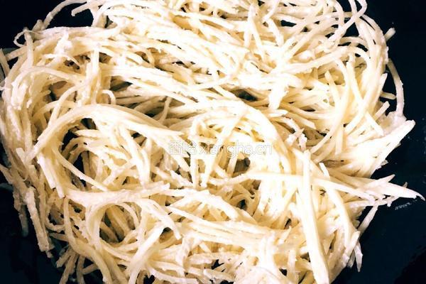 土豆丝饼的做法图解4