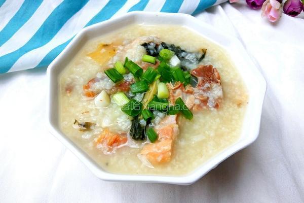 菜干烧骨粥的做法图解6