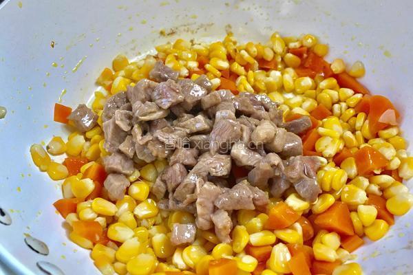 玉米炒肉的做法图解13