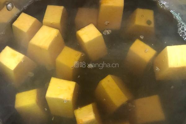 南瓜绿豆汤的做法图解4