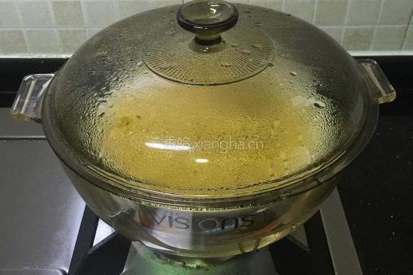 柠香绿豆糕的做法图解2