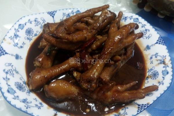 酱香鸡爪的做法图解5