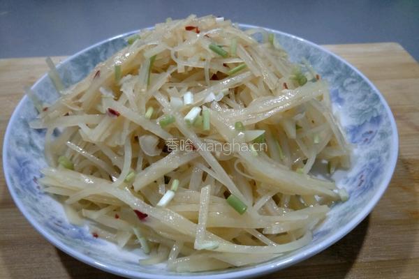 凉拌土豆丝的做法图解4
