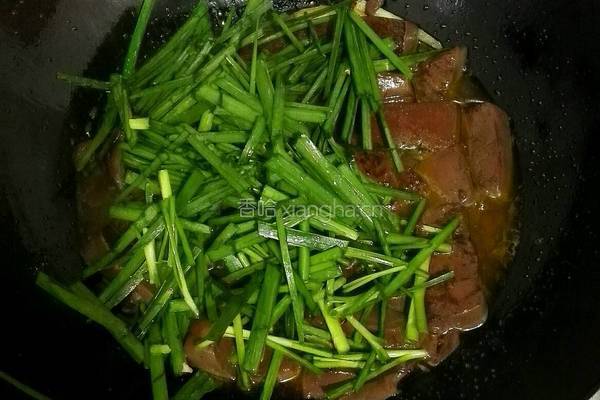 韭菜炒旺的做法图解6