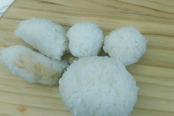 兔子饭团的做法图解2