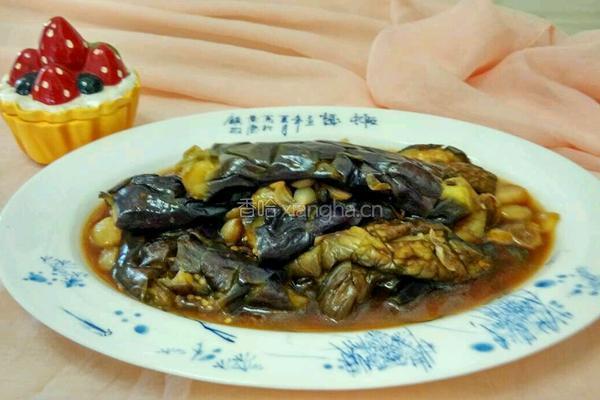 苦藠烧茄子的做法图解12