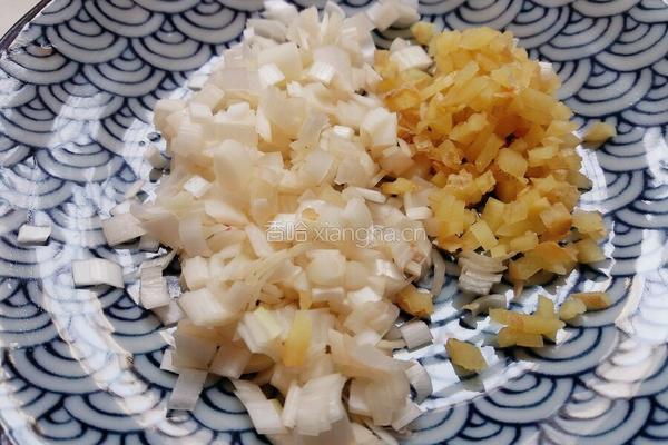 肉末粉丝蒸豆腐的做法图解1