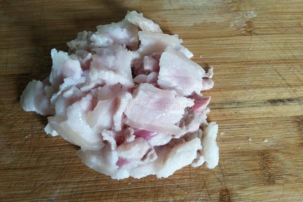 茶树菇炒肉的做法图解4