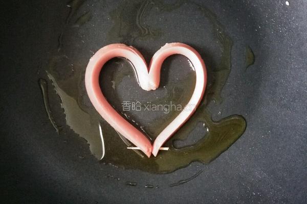 爱心煎蛋的做法图解4