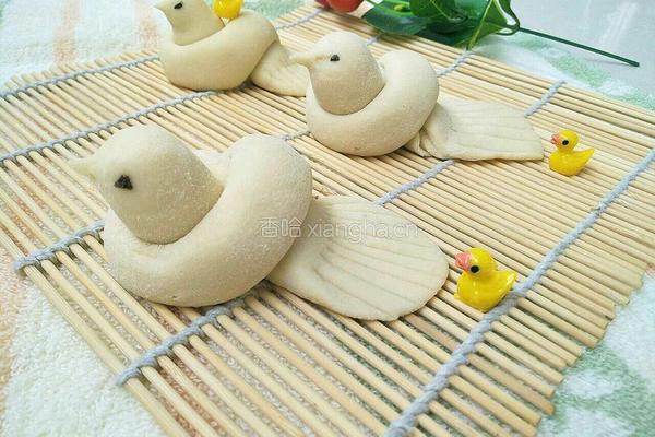 和平鸽（馒头）的做法图解12