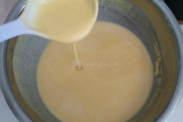 奶香玉米饼的做法图解3