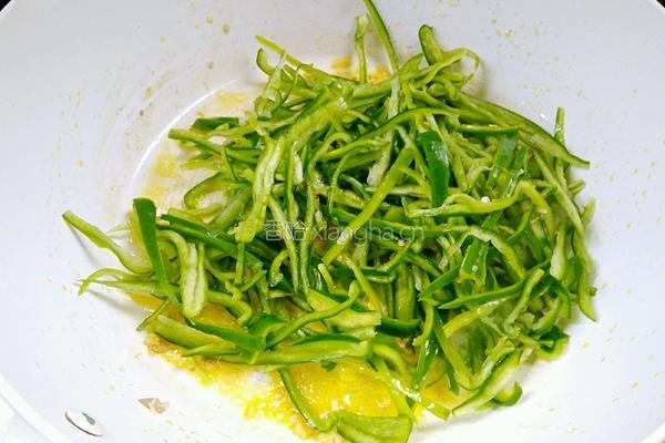 青椒肉丝的做法图解8
