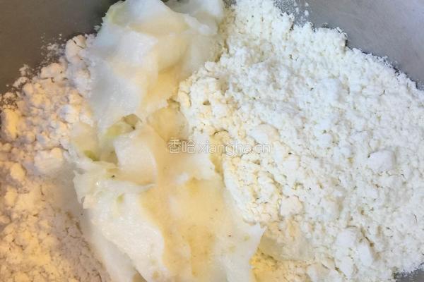 蛋黄酥(豆沙)的做法图解4