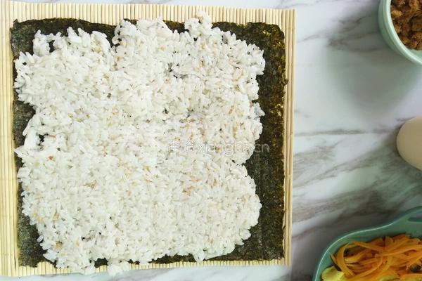 肉松紫菜卷的做法图解8