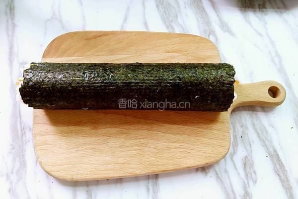 肉松紫菜卷的做法图解13