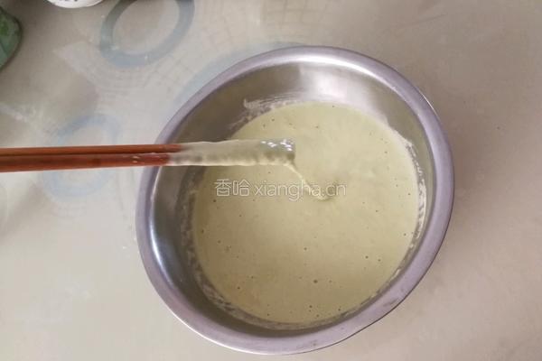 蔬菜汁鸡蛋饼的做法图解3