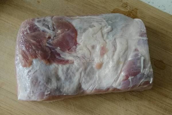 蓝调红烧肉的做法图解1
