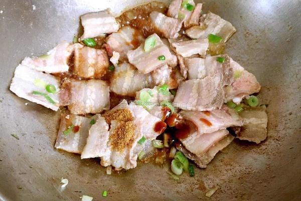 青椒炒肉的做法图解4