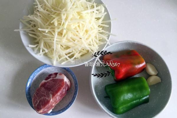 炒土豆丝的做法图解1