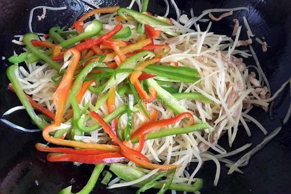 炒土豆丝的做法图解6