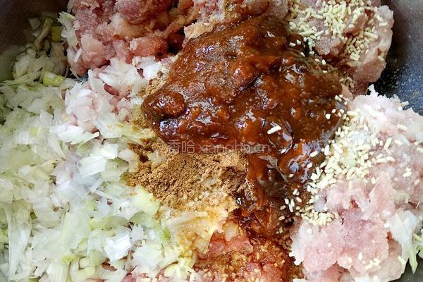 猪肉芸豆水饺的做法图解1