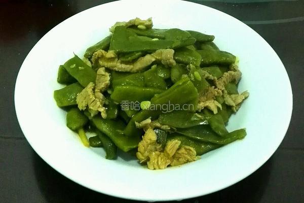 四季豆炒肉的做法图解8