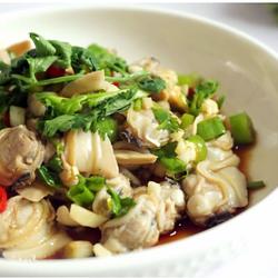 凉拌蚬子肉的做法[图]