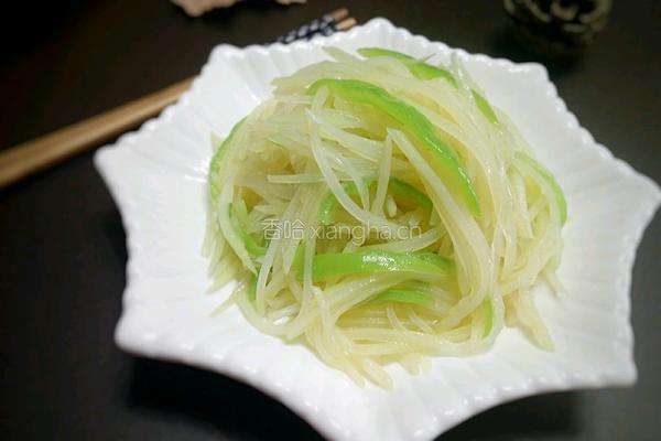 尖椒土豆丝的做法图解8