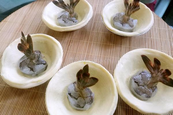 虾肉塔的做法图解3