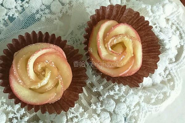 玫瑰花苹果派的做法图解6