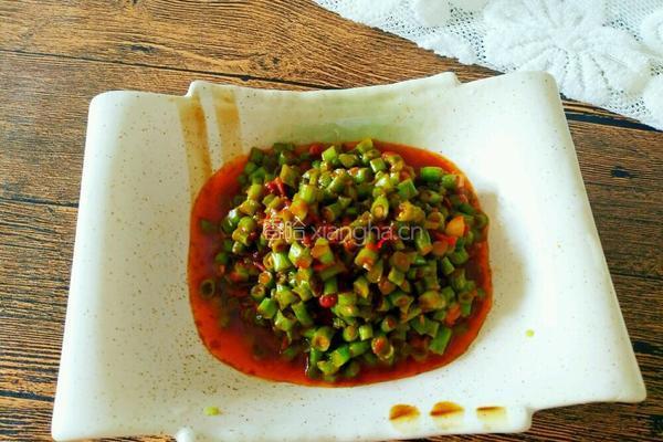 黄豆酱炒豆角的做法图解7