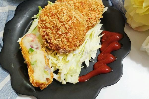 香炸土豆饼的做法图解7