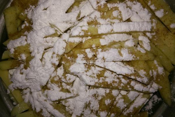 炸土豆条的做法图解3