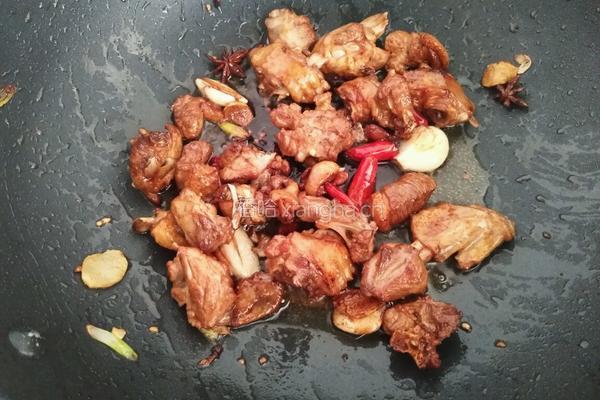 腐竹烧鸭的做法图解10