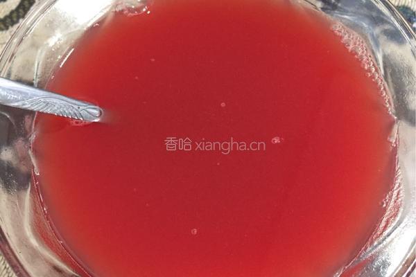 西瓜汁果冻的做法图解7