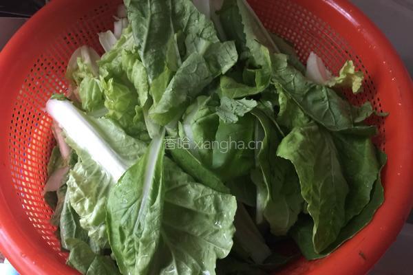 青菜炒千张的做法图解2