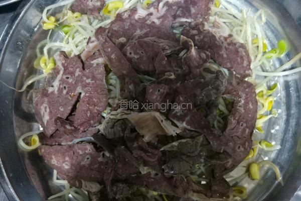 凉拌心肺的做法图解5
